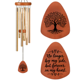 Tree of Life Memorial Wind Chimes for Loss of Loved One