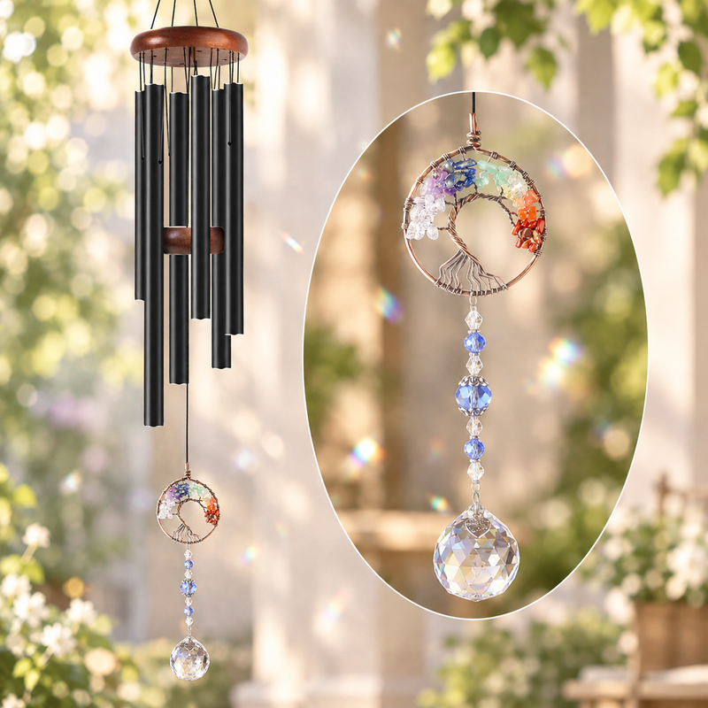 Crystal suncatchers