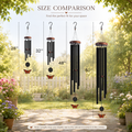 Monarch Butterfly Memorial Wind Chimes - Sympathy Wind Chime, Loss of Loved One Memorial Gifts