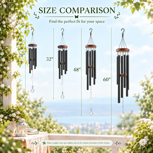 Crystal Pet Memorial Wind Chimes – K9 Glass Paw Print Pendant with Heart-Shaped Crystal