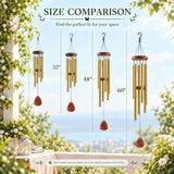Pet Memorial Wind Chimes – Engraved Wooden Paw Print Pendant