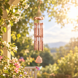 Personalized Crystal Butterfly Memorial Wind Chimes – Engraved Tubes with Custom Name, Date